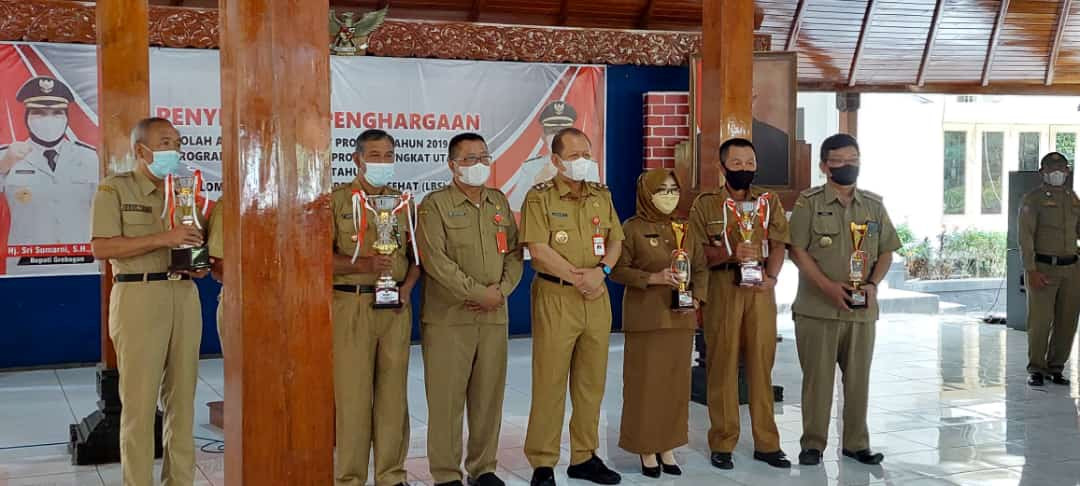 Penghargaan Lomba Bersih Sehat se Kab.Grobogan